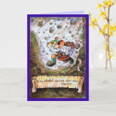 Kleines Stück, sleekit, cowran, tim'rous beastie Karte (Gelbe Blume)