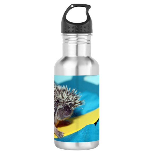 Kleines Surfer-Mädchen Trinkflasche (Vorderseite)