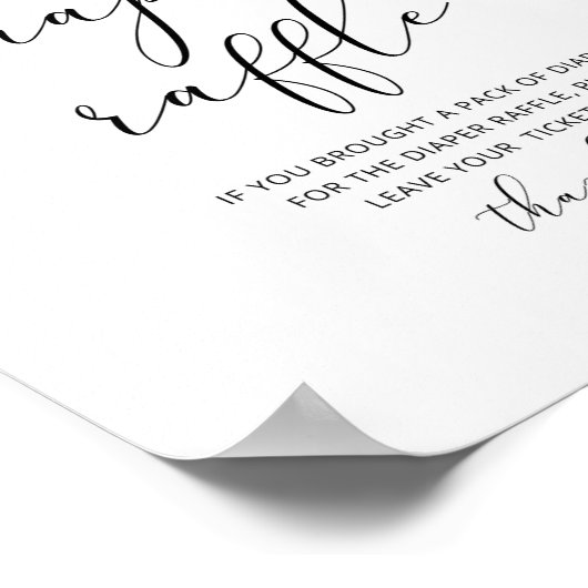 Kleines Süsse-Gewinnspiel Poster (Ecke)