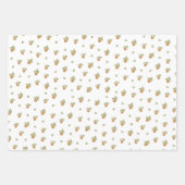 Kleines Süsse Orange Wrapping Paper Sheet Set Geschenkpapier Set (Vorderseite 2)