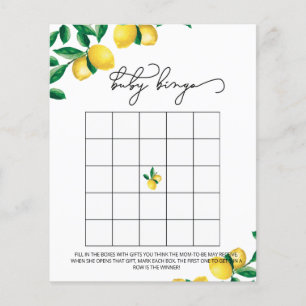 Kleines Süßes Baby Shower Bingo Spiel