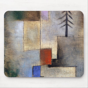 Kleines Tannenbild (1922) von paul klee Mousepad