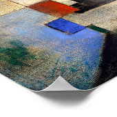 Kleines Tannenbild - Paul Klee - Moderne Kunstmale Poster (Ecke)