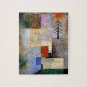 Kleines Tannenbild - Paul Klee - Moderne Kunstmale Puzzle (Vertikal)