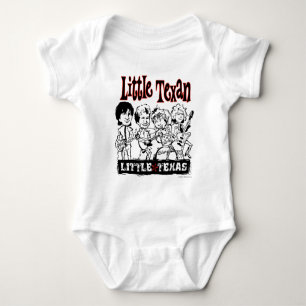 Kleines Texan-Kleinkind-T-Shirt Baby Strampler