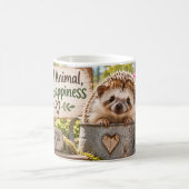 Kleines Tier, großes Glück Kaffeetasse (Mittel)