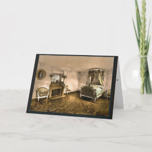 Kleines Trianon, Kammer von Marie Antoinette, Feiertagskarte