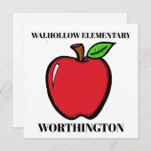 Kleines Türzeichen, Stationierung, Einladung (Vorne/Hinten)