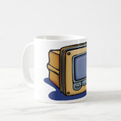 Kleines TV-Set Kaffeetasse (Vorderseite Links)