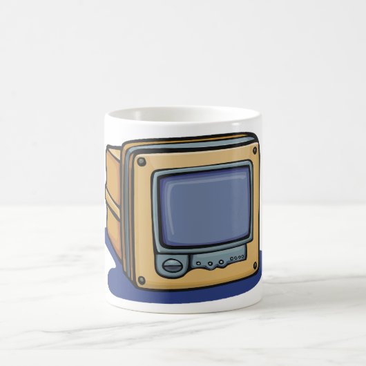 Kleines TV-Set Kaffeetasse (Mittel)