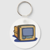 Kleines TV-Set Schlüsselanhänger (Vorderseite)