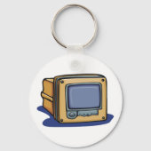 Kleines TV-Set Schlüsselanhänger (Rückseite)