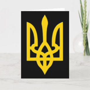 Kleines ukrainisches Wappen Flagge Symbol Zeichen Karte