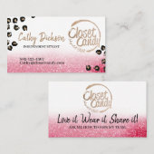 KLEINES UNTERNEHMEN, BOUTIQUE, KLEINEN VISITENKARTE (Vorne/Hinten)