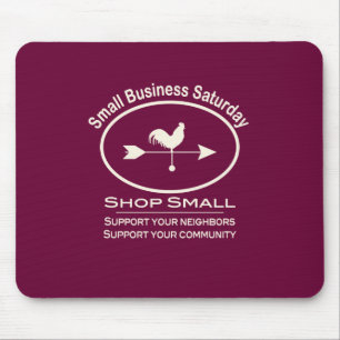 Kleines Unternehmen Samstag Elfenbein Weathervane Mousepad