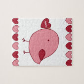 Kleines Valentinküken-Puzzle Puzzle (Horizontal)