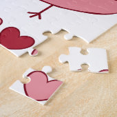 Kleines Valentinküken-Puzzle Puzzle (Seite)