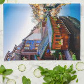 Kleines Venedig, Colmar Geschirrtuch (Gefaltet)