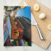 Kleines Venedig, Colmar Geschirrtuch (Viertel Falte)