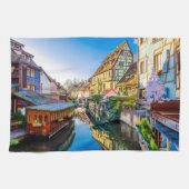 Kleines Venedig, Colmar Geschirrtuch (Horizontal)