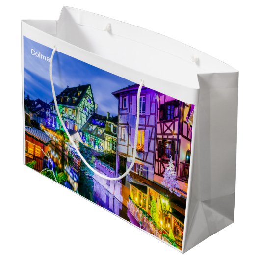 Kleines Venedig, Colmar Große Geschenktüte (Rückseite Schrägansicht)