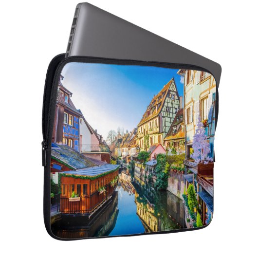 Kleines Venedig, Colmar Laptopschutzhülle (Vorne Rechts)