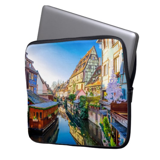 Kleines Venedig, Colmar Laptopschutzhülle (Vorderseite Links)