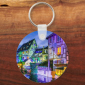 Kleines Venedig, Colmar Magnet Schlüsselanhänger (Rückseite)
