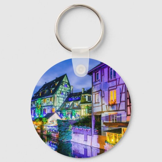 Kleines Venedig, Colmar Magnet Schlüsselanhänger (Rückseite)