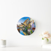 Kleines Venedig, Colmar Runde Wanduhr (Zuhause)