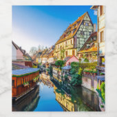 Kleines Venedig, Colmar Weinetikett (Einzelnes Label)