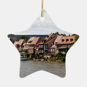 Kleines Venedig in Bamberg Keramik Ornament