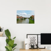 Kleines Venedig in Bamberg-Poster Poster (Heimbüro)