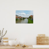 Kleines Venedig in Bamberg-Poster Poster (Küche)