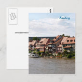 Kleines Venedig in Bamberg Postkarte (Vorne/Hinten)