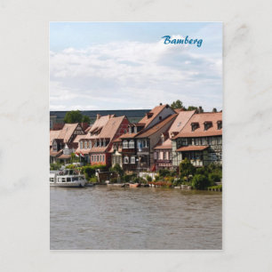 Kleines Venedig in Bamberg Postkarte