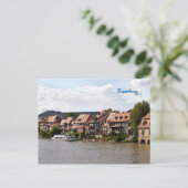 Kleines Venedig in Bamberg Postkarte (Stehend Vorderseite)