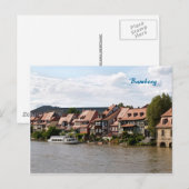Kleines Venedig in Bamberg Postkarte (Vorne/Hinten)