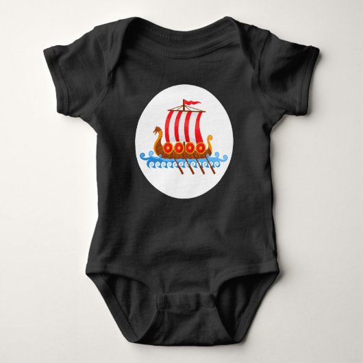 Kleines Viking Baby Strampler (Vorderseite)