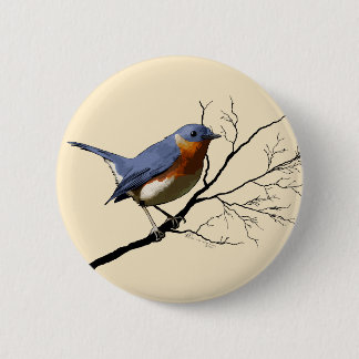 Kleines Vogel-Blau, Button