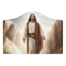 Kleines Wappen Zeichen mit unserem Herrn Jesus