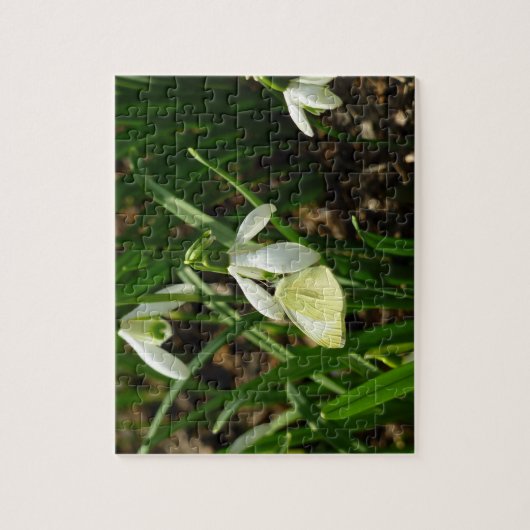 Kleines Weiß und Schnee Puzzle (Vertikal)