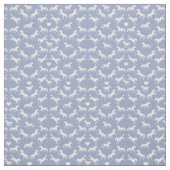 Kleines weiße Pferdeblau-Gewebe Stoff (Muster)