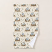 Kleines Wikinger-Baby-Kinderzimmer Badhandtuch Set (Handtuch)