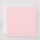 Kleines Wildblume Baby in Bloom Baby Dusche Einladung (Rückseite)