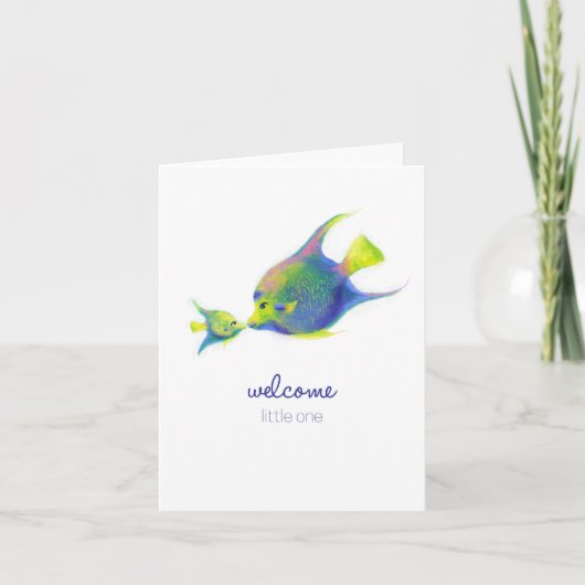 Kleines Willkommen Karte (Vorderseite)