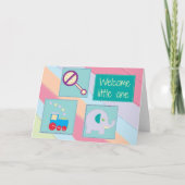 Kleines Willkommen Karte (Vorderseite)