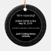 Kleines Wunder bei der Herstellung von Foto Ultras Keramik Ornament (Hinten)