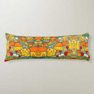 Kleines wunderschönes Dorf Seitenschläferkissen