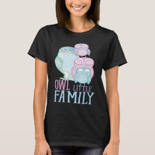 Kleinfamilie Bird Spaß Graphic T-Shirt